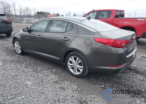 2013 Kia Optima Ex из США, поврежденный, VIN 5XXGN4A74DG249439